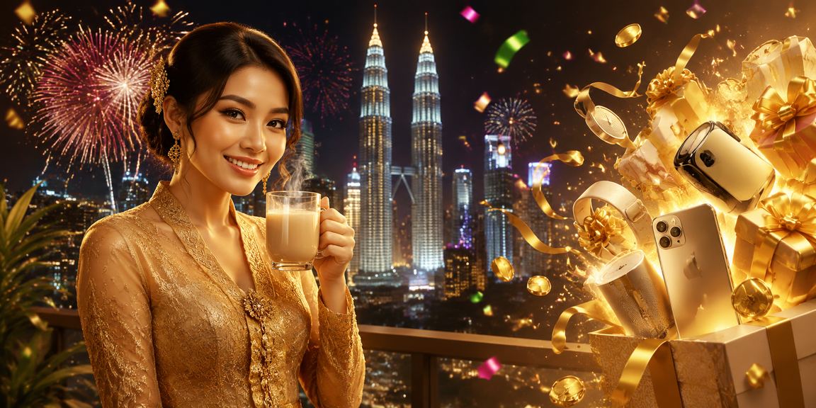 Suasana pertaruhan kasino Kuala Lumpur dengan pakaian tradisional kebaya
